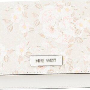 Chic and Durable Shonda SLG Wallet on a String - Magnetic Clasp & Floral Design